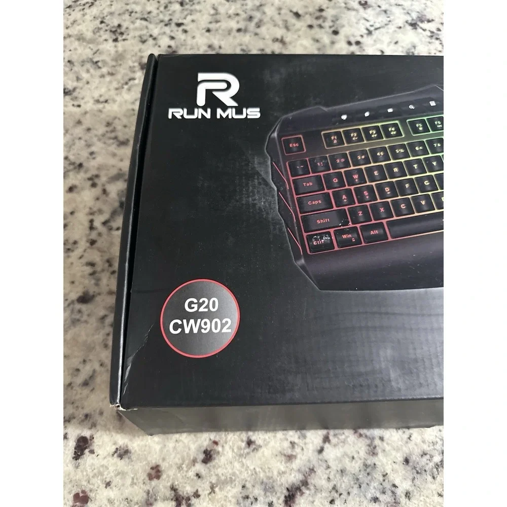 Run Mus Wired Gaming Keyboard And Mouse
